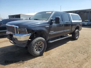 2004 Ford F-250 XL with VIN 1FTNW21P34ED51599, listed as a Copart auction lot 60003275 with 225,333 mi miles and Salvage title. Bid and sale history available at DreamBid. Image 1.