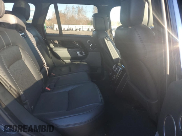 2022 Land Rover Range Rover Westminster with VIN SALGS2RU8NA463525, listed as a Copart auction lot 76359954 with 26,490 mi miles and Salvage title. Bid and sale history available at DreamBid. Image 12.