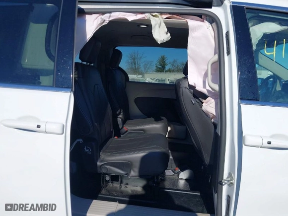 2023 Chrysler Voyager LX with VIN 2C4RC1CG7PR564936, listed as a IAAI auction lot 41356028 with 36,834 mi miles. Bid and sale history available at carsss.com. Image 8.