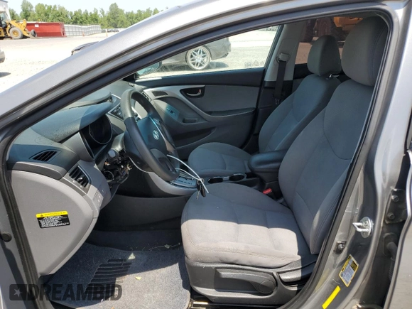 2013 Hyundai Elantra GLS z VIN 5NPDH4AE3DH313046, wystawiony jako Copart lot #55253705 z przebiegiem Nie podano mil oraz Szkoda całkowita • Salvage title. Historia ofert i sprzedaży dostępna na DreamBid. Obrazek 7.