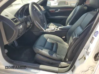 2010 Mercedes-Benz C 350 Sport with VIN WDDGF5GB9AR114616, listed as a Copart auction lot 62102435 with 186,707 mi miles and Clean title. Bid and sale history available at DreamBid. Image 7.