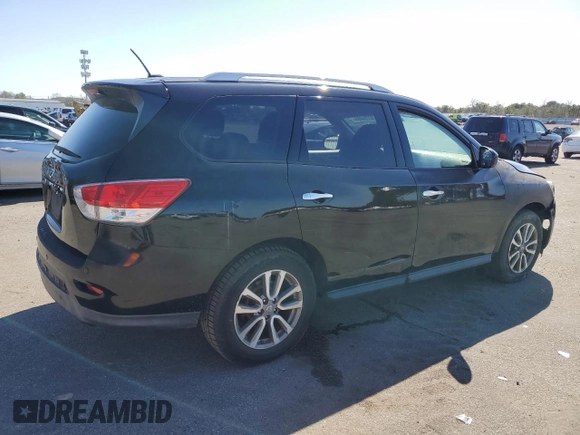 2014 Nissan Pathfinder Platinum with VIN 5N1AR2MM6EC717507, listed as a Copart auction lot 52734495 with 115,330 mi miles and Clean title. Bid and sale history available at DreamBid. Image 3.