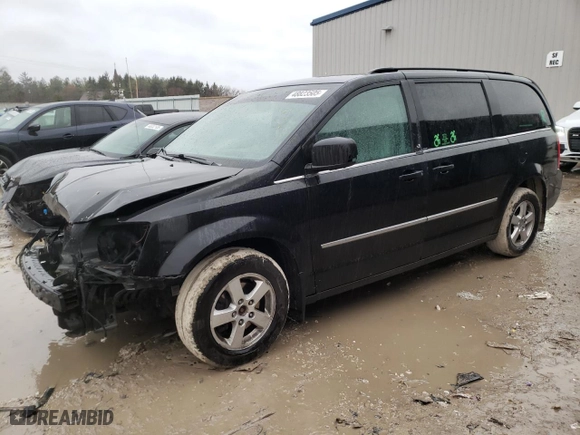 2010 Dodge Grand Caravan SXT with VIN 2D4RN5DX2AR175051, listed as a Copart auction lot 48823505 with 224,642 mi miles and Non Repairable. Bid and sale history available at carsss.com. Image 1.