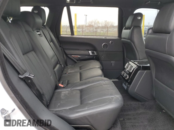 2017 Land Rover Range Rover with VIN SALGS5FE0HA347089, listed as a Copart auction lot 52386705 with 66,835 mi miles and Salvage title. Bid and sale history available at DreamBid. Image 11.