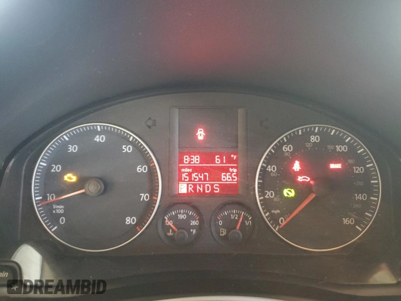 2007 Volkswagen Rabbit with VIN WVWDR71K57W160477, listed as a Copart auction lot 82112294 with 151,547 mi miles and Salvage Title. Bid and sale history available at carsss.com. Image 9.