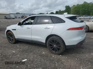 2017 Jaguar F-Pace 35t Prestige with VIN SADCK2BV9HA098225, listed as a Copart auction lot 53854695 with 68,874 mi miles and Salvage title. Bid and sale history available at DreamBid. Image 2.