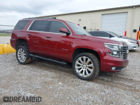 2016 Chevrolet Tahoe LT with VIN 1GNSKBKC9GR454203, listed as a IAAI auction lot 42198952 with 145,422 mi miles and . Bid and sale history available at DreamBid. Image 1.