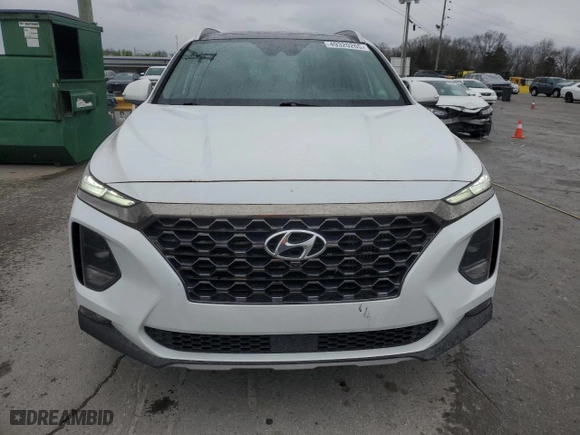 2020 Hyundai Santa Fe Limited with VIN 5NMS53AA7LH273010, listed as a Copart auction lot 49320265 with 42,333 mi miles and Non Repairable. Bid and sale history available at carsss.com. Image 5.