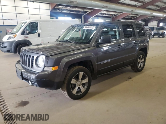 2017 Jeep Patriot High Altitude с VIN 1C4NJRFB5HD196134, выставлен на аукционе Copart как лот 53482615 с пробегом 93 443 миль миль и Чистый • Clean title. История ставок и продаж доступна на DreamBid. Изображение 1.