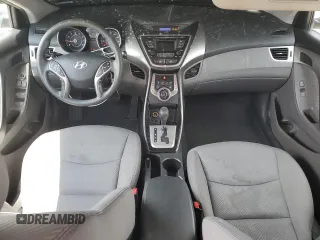 2013 Hyundai Elantra GLS with VIN 5NPDH4AE2DH408021, listed as a Copart auction lot 60660675 with 75,026 mi miles and Salvage title. Bid and sale history available at DreamBid. Image 8.
