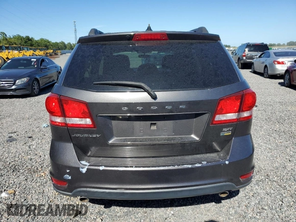 2014 Dodge Journey SXT with VIN 3C4PDCBG4ET211324, listed as a Copart auction lot 53255785 with 187,126 mi miles and Salvage Title. Bid and sale history available at carsss.com. Image 6.