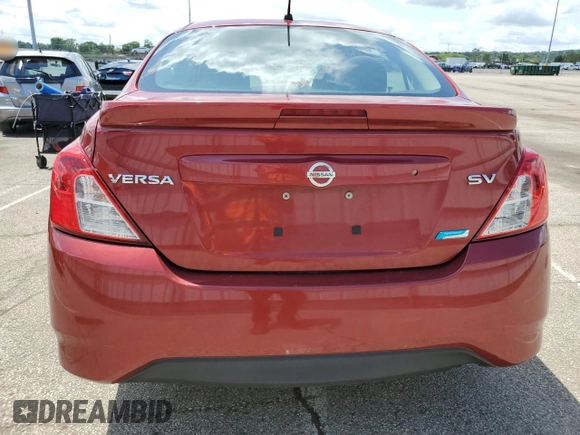 2016 Nissan Versa S with VIN 3N1CN7AP6GL840898, listed as a Copart auction lot 61852505 with Not provided miles and Salvage title. Bid and sale history available at DreamBid. Image 6.