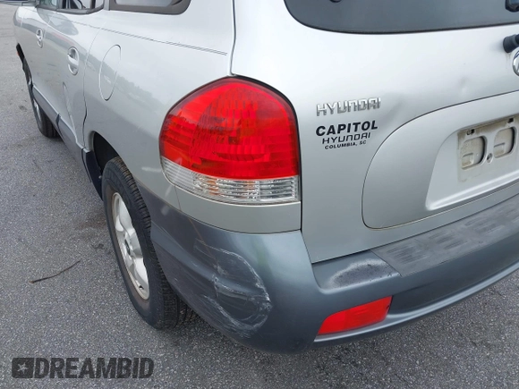 2006 Hyundai Santa Fe GLS with VIN KM8SC13D26U079706, listed as a IAAI auction lot 42464991 with 133,735 mi miles and . Bid and sale history available at DreamBid. Image 12.