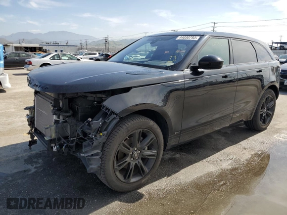 2019 Land Rover Range Rover Velar R-Dynamic SE with VIN SALYL2EX0KA211765, listed as a Copart auction lot 44030793 with 26,356 mi miles. Bid and sale history available at carsss.com. Image 1.