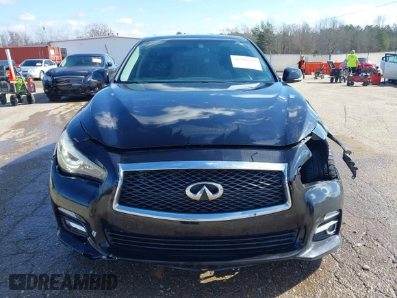 2015 Infiniti Q50 with VIN JN1BV7AP1FM354175, listed as a IAAI auction lot 41486327 with 136,017 mi miles and . Bid and sale history available at DreamBid. Image 13.
