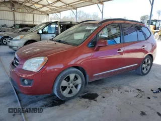 2008 Kia Rondo LX with VIN KNAFG526687209697, listed as a Copart auction lot 47199525 with 181,084 mi miles and Salvage Title. Bid and sale history available at carsss.com. Image 1.