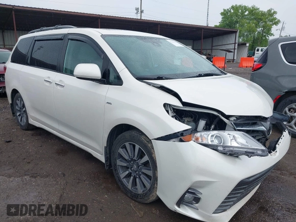 2020 Toyota Sienna XLE with VIN 5TDDZ3DC3LS231666, listed as a IAAI auction lot 42296603 with 49,075 mi miles and . Bid and sale history available at DreamBid. Image 1.