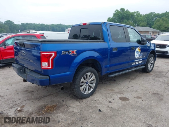 2017 Ford F-150 XL z VIN 1FTEW1EP2HFC00290, wystawiony jako IAAI lot #42390498 z przebiegiem 136 065 mil mil oraz . Historia ofert i sprzedaży dostępna na DreamBid. Obrazek 4.