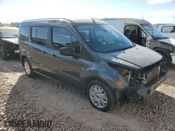 2017 Ford Transit Connect XLT z VIN NM0GE9F70H1338655, wystawiony jako Copart lot #87490064 z przebiegiem 95 902 mil mil oraz Szkoda całkowita • Salvage title. Historia ofert i sprzedaży dostępna na DreamBid. Obrazek 4.
