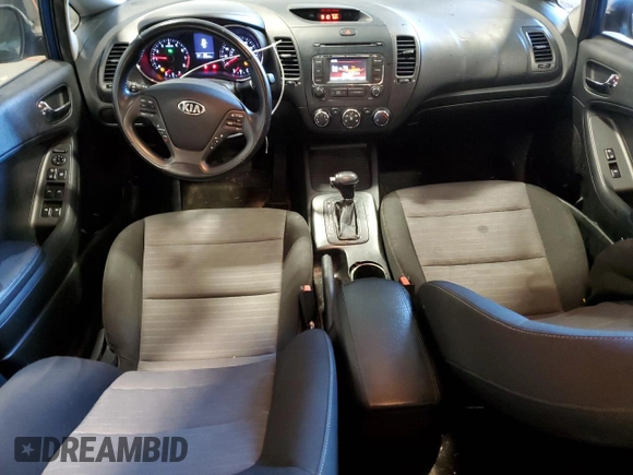 2014 Kia Forte EX with VIN KNAFX4A8XE5100826, listed as a Copart auction lot 47490905 with 123,266 mi miles and Salvage Title. Bid and sale history available at carsss.com. Image 8.