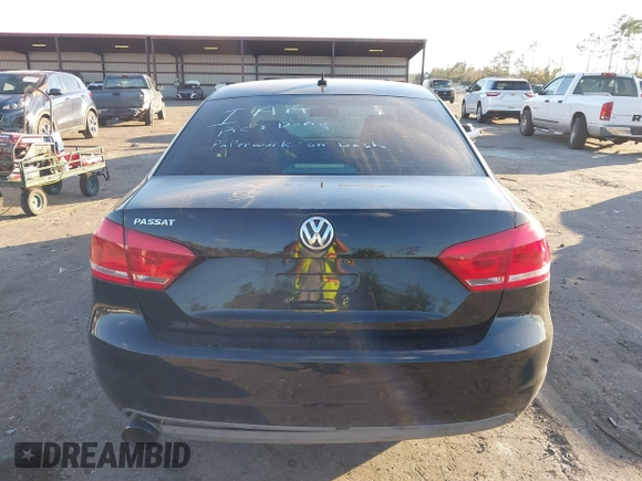 2013 Volkswagen Passat S with VIN 1VWAP7A3XDC005323, listed as a IAAI auction lot 40948885 with 133,447 mi miles and . Bid and sale history available at DreamBid. Image 16.