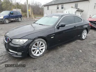 2012 BMW 3 Series 328i with VIN WBAKE5C59CJ106098, listed as a Copart auction lot 51977925 with 136,275 mi miles and Salvage title. Bid and sale history available at DreamBid. Image 1.