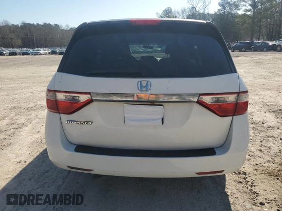 2011 Honda Odyssey EX with VIN 5FNRL5H48BB073818, listed as a Copart auction lot 48955975 with 106,119 mi miles and Salvage Title. Bid and sale history available at carsss.com. Image 6.