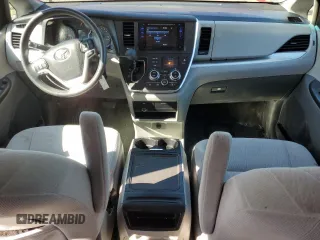 2016 Toyota Sienna LE with VIN 5TDJK3DC5GS132571, listed as a Copart auction lot 55155505 with 143,294 mi miles and Salvage Title. Bid and sale history available at carsss.com. Image 8.