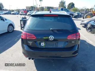 2015 Volkswagen Golf SportWagen TDI S with VIN 3VWCA7AU3FM500306, listed as a IAAI auction lot 41555391 with 187,142 mi miles. Bid and sale history available at carsss.com. Image 16.