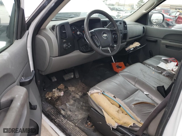 2011 Chevrolet Silverado 1500 Work Truck with VIN 1GCNCPEX8BZ272449, listed as a Copart auction lot 88584845 with 193,258 mi miles and Salvage Title. Bid and sale history available at carsss.com. Image 8.