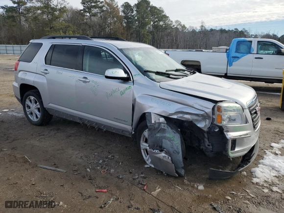 2017 GMC Terrain SLE with VIN 2GKALNEK9H6345831, listed as a Copart auction lot 41987555 with 118,328 mi miles and Salvage Title. Bid and sale history available at carsss.com. Image 4.