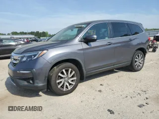 2021 Honda Pilot EX-L z VIN 5FNYF5H53MB038148, wystawiony jako Copart lot #53001725 z przebiegiem 202 075 mil mil oraz Szkoda całkowita • Salvage title. Historia ofert i sprzedaży dostępna na DreamBid. Obrazek 1.