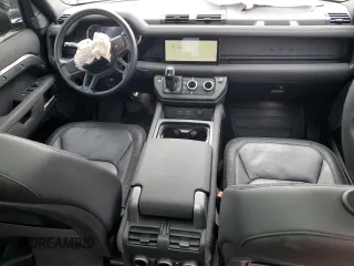 2023 Land Rover Defender X-Dynamic SE with VIN SALE2EEU2P2126733, listed as a Copart auction lot 50526185 with 39,167 mi miles and Salvage title. Bid and sale history available at DreamBid. Image 8.