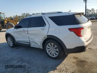 2020 Ford Explorer Limited with VIN 1FMSK7FH7LGD12624, listed as a Copart auction lot 46860335 with 58,071 mi miles and Salvage Title. Bid and sale history available at carsss.com. Image 2.