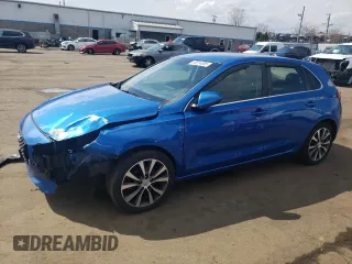 2018 Hyundai Elantra GT with VIN KMHH35LE2JU068031, listed as a Copart auction lot 53514385 with 97,551 mi miles and Clean Title. Bid and sale history available at carsss.com. Image 1.