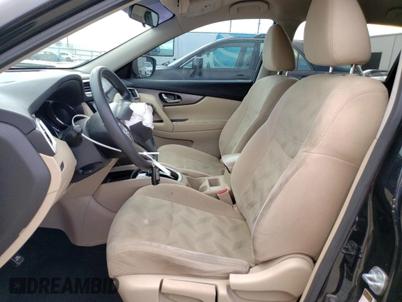 2016 Nissan Rogue S with VIN 5N1AT2MN7GC753882, listed as a Copart auction lot 52011605 with 109,565 mi miles and Salvage Title. Bid and sale history available at carsss.com. Image 7.