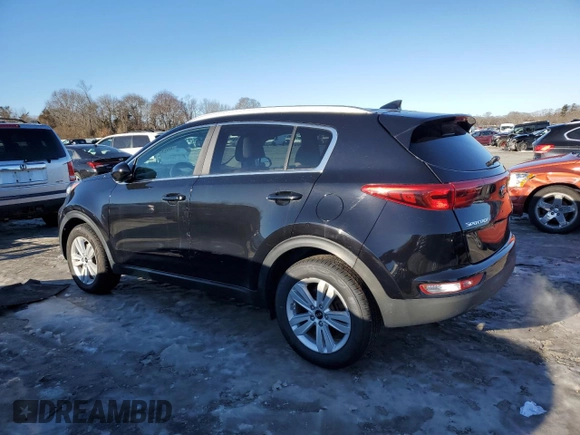 2017 Kia Sportage LX with VIN KNDPMCAC7H7085550, listed as a Copart auction lot 45225855 with 96,365 mi miles and Clean Title. Bid and sale history available at carsss.com. Image 2.