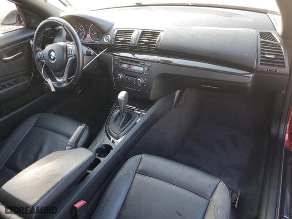 2013 BMW 1 Series 128i with VIN WBAUL7C5XDVU09587, listed as a Copart auction lot 76291204 with 95,739 mi miles and Salvage Title. Bid and sale history available at carsss.com. Image 8.