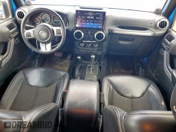 2014 Jeep Wrangler Sport z VIN 1C4AJWAG9EL235728, wystawiony jako Copart lot #59514355 z przebiegiem 66 928 mil mil oraz Szkoda całkowita • Salvage title. Historia ofert i sprzedaży dostępna na DreamBid. Obrazek 8.