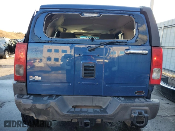 2006 Hummer H3 with VIN 5GTDN136068171066, listed as a Copart auction lot 77904644 with 254,988 mi miles and Clean Title. Bid and sale history available at carsss.com. Image 6.