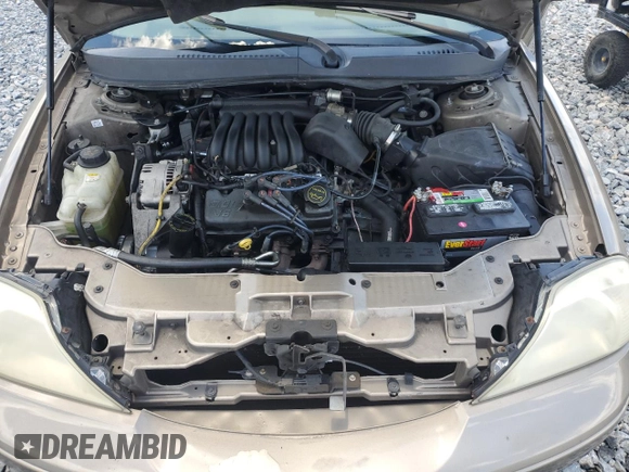 2003 Mercury Sable GS with VIN 1MEFM50U33A632888, listed as a Copart auction lot 61183765 with 210,362 mi miles and Salvage title. Bid and sale history available at DreamBid. Image 11.