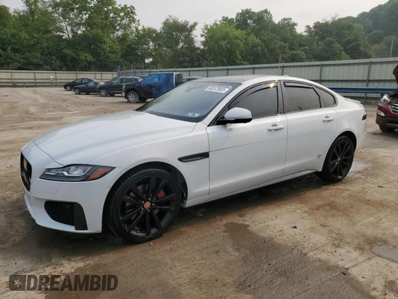 2018 Jaguar XF with VIN SAJBM4FV7JCY53486, listed as a Copart auction lot 60247803 with 67,152 mi miles and . Bid and sale history available at DreamBid. Image 1.