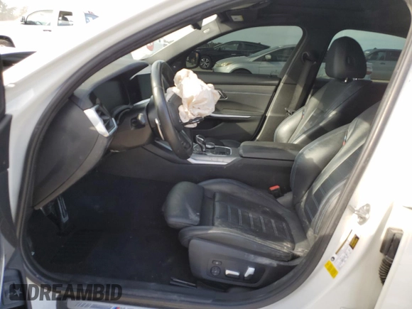 2020 BMW 3 Series M340i with VIN WBA5U7C01LFH12419, listed as a Copart auction lot 49358895 with Not Provided miles and Salvage Title. Bid and sale history available at DreamBid. Image 7.