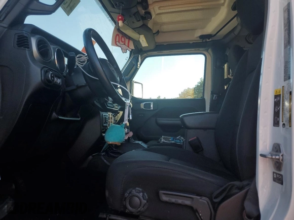 2021 Jeep Gladiator Willys with VIN 1C6HJTAG7ML557920, listed as a Copart auction lot 75614284 with 17,223 mi miles and Salvage title. Bid and sale history available at DreamBid. Image 7.