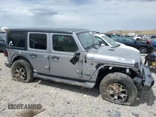 2019 Jeep Wrangler Unlimited Sport S z VIN 1C4HJXDN7KW586078, wystawiony jako Copart lot #56978995 z przebiegiem 72 152 mil mil oraz Szkoda całkowita • Salvage title. Historia ofert i sprzedaży dostępna na DreamBid. Obrazek 4.