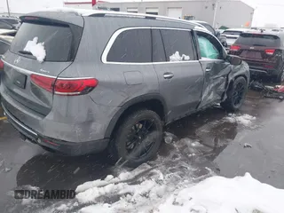2020 Mercedes-Benz GLS with VIN 4JGFF5KE8LA075196, listed as a IAAI auction lot 41626201 with 140,993 mi miles. Bid and sale history available at carsss.com. Image 4.