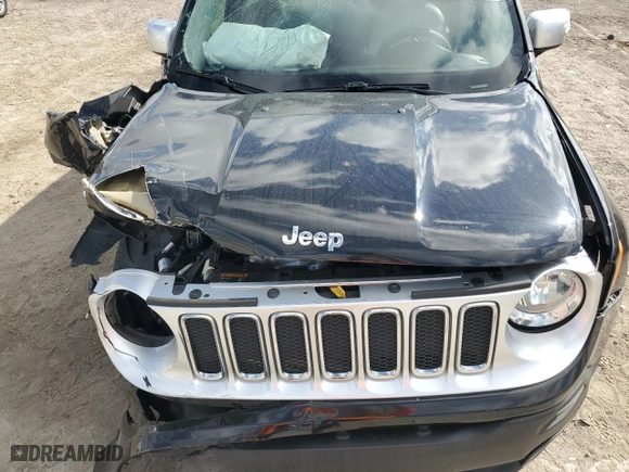 2015 Jeep Renegade Limited with VIN ZACCJADT4FPB81689, listed as a Copart auction lot 43197605 with 98,806 mi miles and Salvage Title. Bid and sale history available at carsss.com. Image 14.