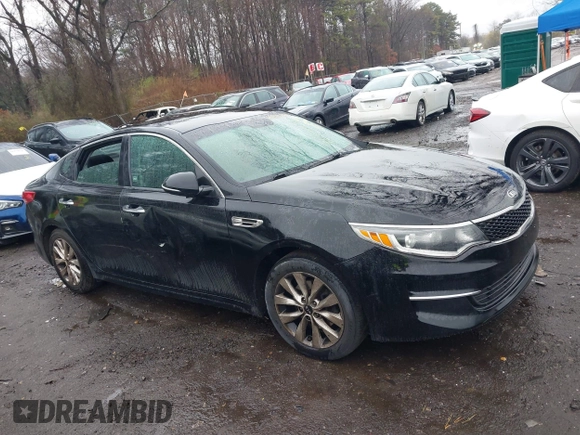 2018 Kia Optima LX with VIN 5XXGT4L38JG271181, listed as a IAAI auction lot 41911480 with 59,010 mi miles and . Bid and sale history available at carsss.com. Image 13.