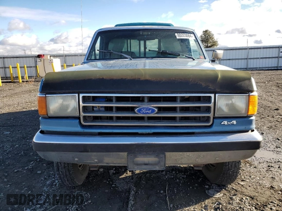 1991 Ford F-250 with VIN 2FTHF26G8MCA54999, listed as a Copart auction lot 80223084 with 445,684 mi miles and Salvage Title. Bid and sale history available at DreamBid. Image 5.
