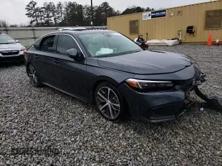2024 Honda Civic Sedan Touring with VIN 2HGFE1F97RH329697, listed as a Copart auction lot 47434715 with 9,533 mi miles and Salvage Title. Bid and sale history available at carsss.com. Image 13.